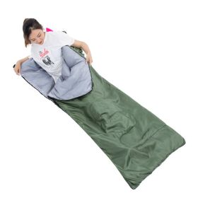 Slumber-Zzz Sleeping Bag (Color: green)